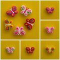  Schuhstecker/Shoe Charms/Anstecker/Pins für Clogs SCHMETTERLINGE/BUTTERFLIES