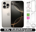 Apple iPhone 16 Pro - 128 256 512 1TB - Titan Schwarz Weiß Natur Gold - XXL Set