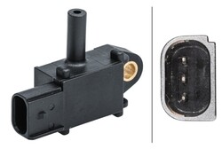 HELLA Sensor Abgasdruck 6PP 009 409-541 vor Rußpartikelfilter für FORD TRANSIT 6