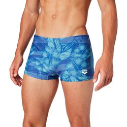 ARENA Herren Badehose Schwimmhose Badeshorts Fundamentals Allover, Blau, D5