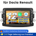Android 13  CARPLAY Für Dacia Duster Auto Stereo Radio GPS Sat Nav WIFI BT DAB+