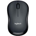 Logitech M220 Silent Wireless Maus schwarz Nano-Empfänger 3 Tasten