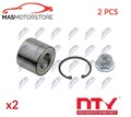 RADLAGERSATZ RADLAGER SATZ HINTEN NTY KLT-RE-038 2PCS V FÜR DACIA DOKKER,LODGY