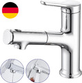 Lakebaymzc Waschtischarmatur Mit Ausziehbar Brause Wasserhahn Bad,Einhebelmische