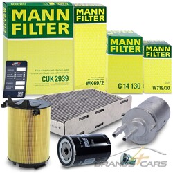 MANN-FILTER INSPEKTIONSPAKET FILTERSATZ B FÜR VW TOURAN 1T 1.6 2.0# # # INKL. ÖLABLASS-SCHRAUBE MIT DICHTRING # # #
