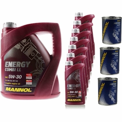 11L Motoröl MANNOL Energy Combi LL 5W-30 3x