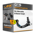 Für Mercedes E-Klasse Coupe 09- ORIS Anhängerkupplung abnehmbar + 13polig NEU