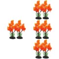 4 Count Künstliche Aquarienpflanzen Aquarium Zubehör Aquarium- Lebensechte