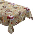 Wachstuch Tischdecke Weihnachten Schneemann 01188-01 eckig rund oval