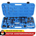 MOTOR EINSTELL ARRETIERUNG WERKZEUG SET FÜR VW GOLF AUDI ZAHNRIEMEN WECHSEL SEAT
