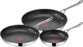 Tefal Jamie Oliver by Cook's Direct On Pfannen-Set 20/24/28 cm, rostfrei Schwarz