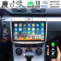 DAB+ 4+64GB Carplay Android 13 Autoradio GPS WiFi Für VW Passat B6 B7 CC Magotan