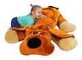 Teddybär Teddy Hund Riesen Stofftier Plüschtier Geschenk Kuscheltier braun