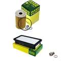 MANN-FILTER Inspektionspaket Filterset passend für KIA Rio II 1.5 CRDi JB