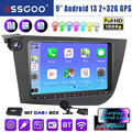 DAB+ 9'' Android 13 Autoradio Carplay GPS NAV WIFI KAM Für Seat Leon 1P1 2005-12