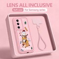 Für Samsung Galaxy A17 A36 A56 A16 A15 A55 A54 Weihnachten Handykette Xmas Hülle