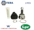 KSA575 GELENK ANTRIEBSWELLE WHEEL SIDE VORNE LPR 2PCS FÜR SAAB 9-5