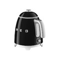 SMEG KLF05BLEU Wasserkocher mini 0,8L schwarz, Anti-Kalkfilter aus Edelstahl
