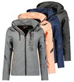 Geographical Norway Damen Regular Softshell Regen Sport Funktions Jacke