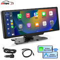 10,36 Zoll 2K Tragbares Autoradio Wireless Apple Carplay Android Auto BT FM AUX
