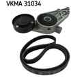 Keilrippenriemensatz SKF VKMA 31034 für Audi VW Skoda A4 B5 Avant A6 C4