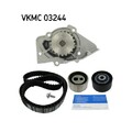 1x Wasserpumpe + Zahnriemensatz SKF VKMC 03244 passend für CITROËN FIAT