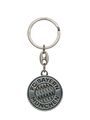 FC Bayern München Schlüsselanhänger Logo silber offizielles Lizenzprodukt