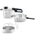 Fissler Vitavit Premium Schnellkochtopf Set 4-tlg. 2,5 und 4,5l Neu Germany