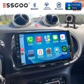Für Smart Forfour Fortwo 453 2014-22 9''Android 15 Autoradio GPS Navi WIFi 1+32G