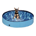 Hundepool 160x30 cm Hundeplanschbecken für große Hunde Schwimmbecken Hundebad