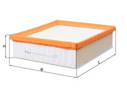 MAHLE Luftfilter  u.a. für ABARTH, ALFA ROMEO, FIATDie Nr.1* für Autoteile: Top-Preis-Leistungs-Verhältnis