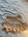 Damen Hosenrock skirt in beige Größe XS