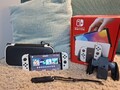 Nintendo Switch OLED-Modell HEG-001 64GB Handheld-Spielekonsole - Weiß