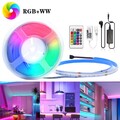 24V LED COB Streifen RGBW rgb+warmweiß 5m 784eds/m COB Stripe WIFI Dimmbar Trafo