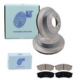 BLUE PRINT BREMSSCHEIBEN 332mm + BELÄGE HINTEN passend für MITSUBISHI PAJERO 4