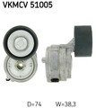 SKF Wasserpumpe + Zahnriemensatz VKMC 05150-2 für OPEL
