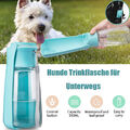 550ml Hunde Trinkflasche für Unterwegs  Hund Wasserflasche Haustier Trinknapf