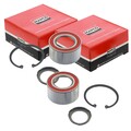 2x MAPCO RADLAGER-SATZ HINTEN BEIDSEITIG passend für BMW 5 6 7 | 26652