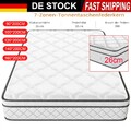 Matratze 100x200 120x200 140x200 160x200 MEMORY 26cm 7 Zonen Taschenfederkern H3