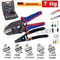 5IN1 CRIMPZANGE SET PRESSZANGE KABELSCHUH QUETSCHZANGE MULTIFUNKTIONALE ZANGE