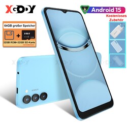 2025 Neu Smartphone Handy Android 15 6,5 Zoll Ohne Vertrag 2*SIM 8Core 7+64GB 4G