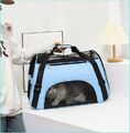 Neu Hundetasche Hundebox Hundetransportbox Katzenbox Autotransportbox faltbar DE