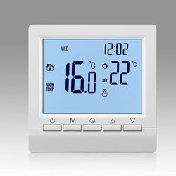 LCD Digital WIFI Thermostat Raumthermostat 3A für Wasser/Gasboiler FußBodenheizu