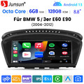 Für BMW E60 E61 E90 E91 CCC GPS Navi Android 13 Autoradio CarPlay AUX BT 6+128G