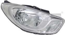 TYC Hauptscheinwerfer 20-12574-05-2 für HYUNDAI i10 1 PA CRDi