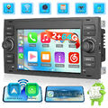 2G+64G Android Carplay Autoradio Für Ford Fiesta Mondeo Transit Focus Fusion GPS