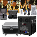 Sparkular Funkenmaschine mit Flight Case dj Cold Spark Machine DMX Halloween