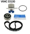 SKF Wasserpumpe + Zahnriemensatz VKMC 03100 für CITROËN PEUGEOT