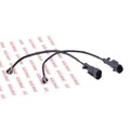 2x QUICK BRAKE WS 0323 A Warnkontakt Bremsbelagverschleiß 250mm Hinten
