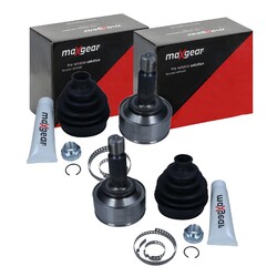 2X MAXGEAR ANTRIEBSWELLENGELENK SATZ RADSEITIG passend für MERCEDES VIANO VITO 
